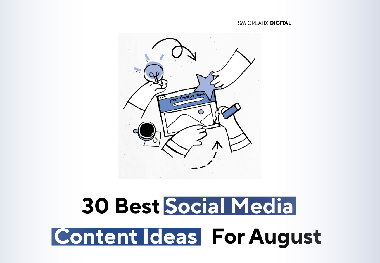 30 Best Social Media Content Ideas For August